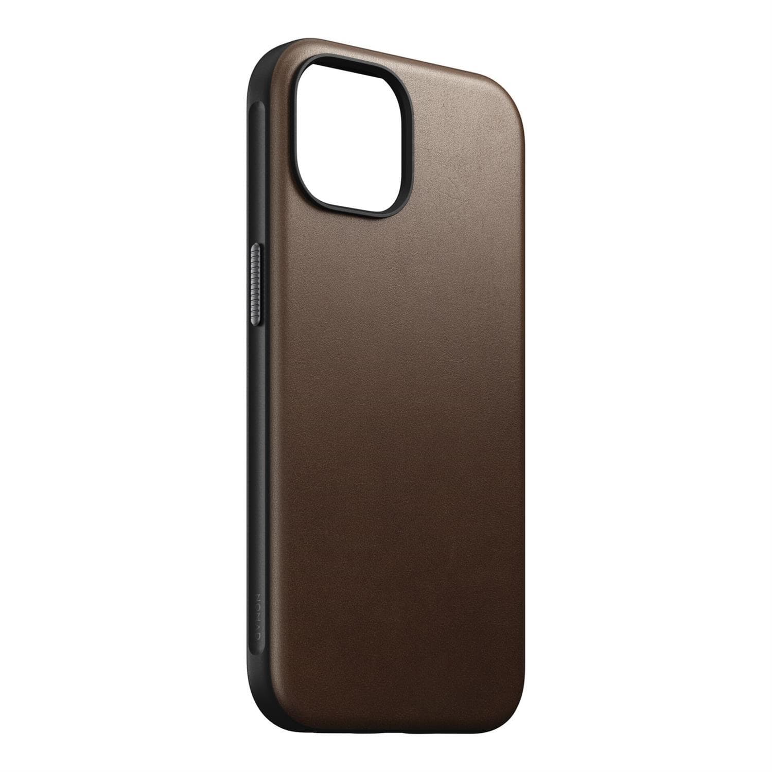 Кожен (естествена кожа) кейс с MagSafe за iPhone 15 - Nomad Modern Leather MagSafe Case (тъмнокафяв)