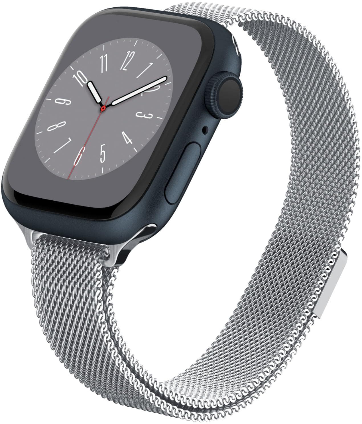 Стоманена каишка за Apple Watch 38мм, 40мм, 41мм, 42мм (2024) - Spigen Metal Fit Band (сребрист)