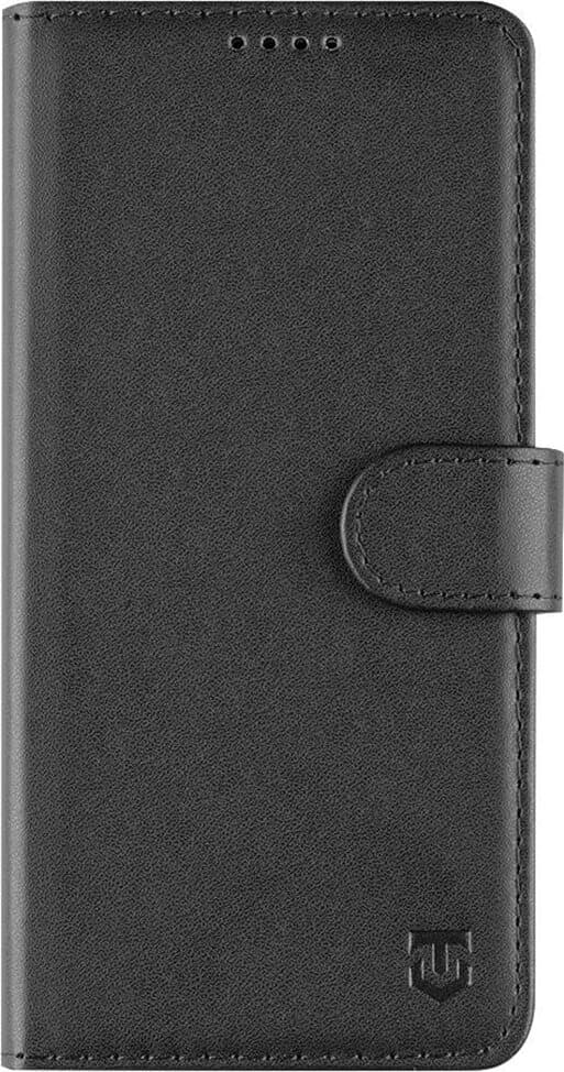 Кожен калъф, тип портфейл с поставка и отделение за кр. карти за iPhone 16 - Tactical Field Notes Leather Flip Case (черен)