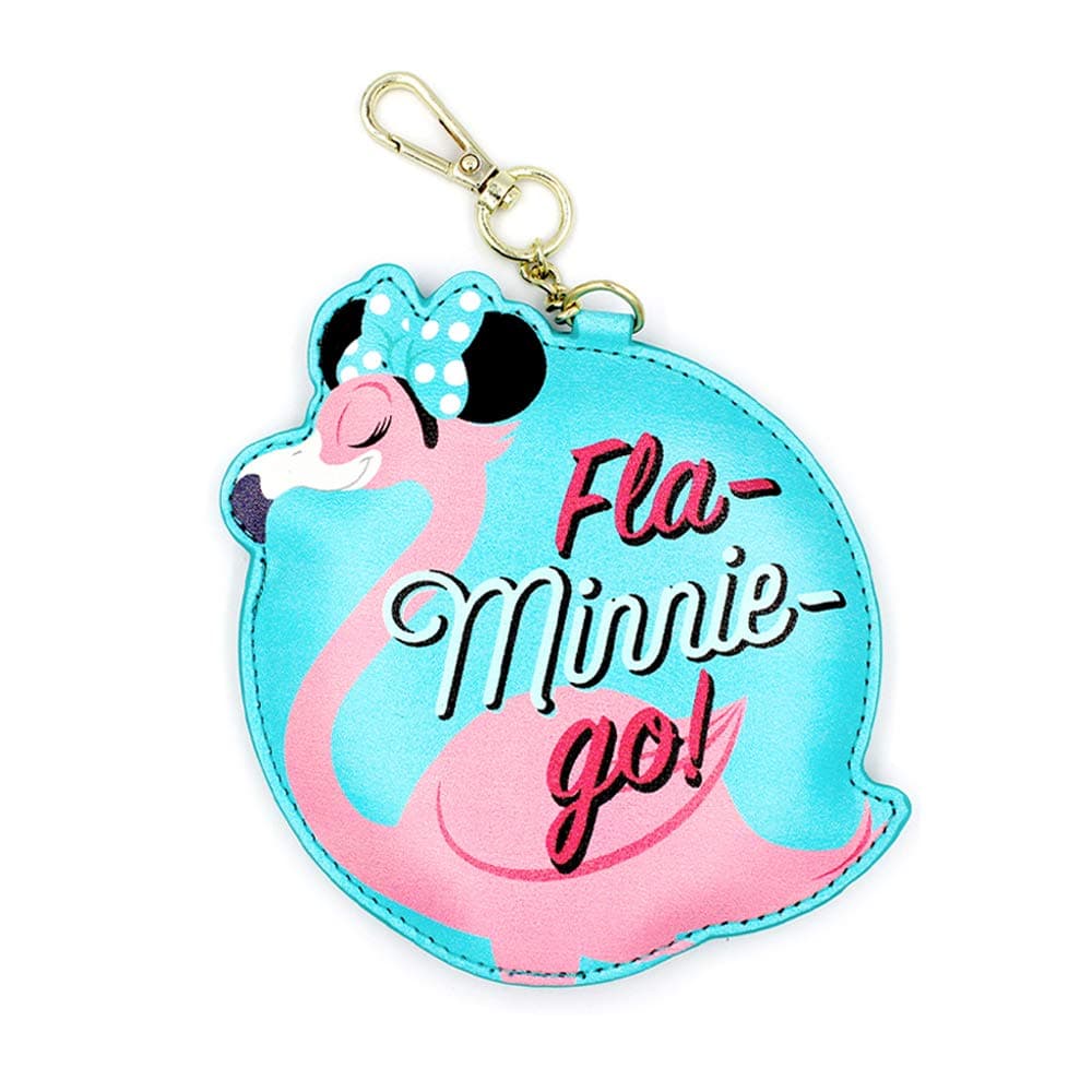 Компактна външна батерия с 1xUSB-A изход за мобилни устройства - Disney Power Bank With Keyring 2200 mAh (син-розов)