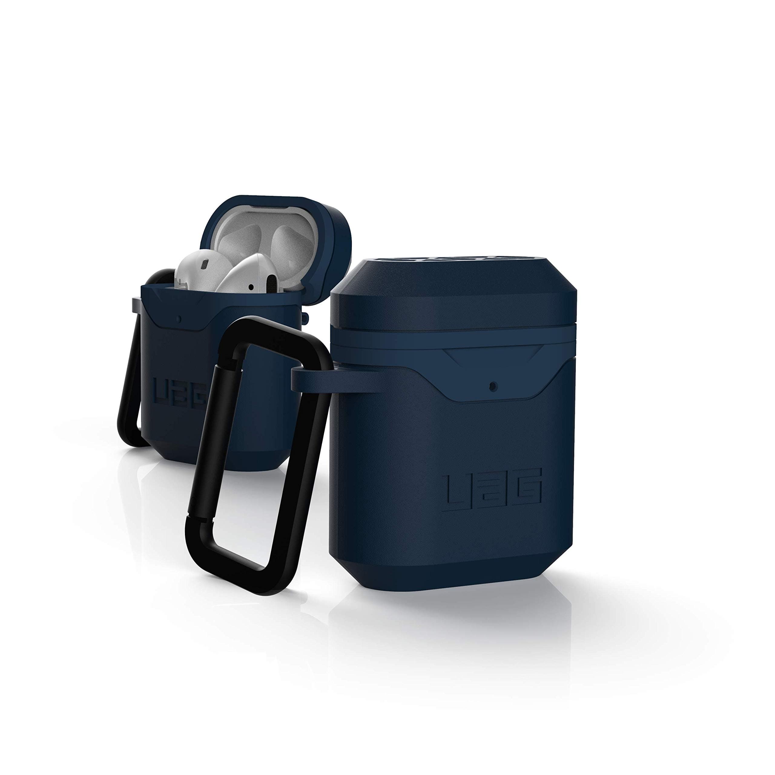 Защитен калъф Urban Armor Standard Issue Hard Case за Apple Airpods / Apple Airpods 2, водоустойчив, син