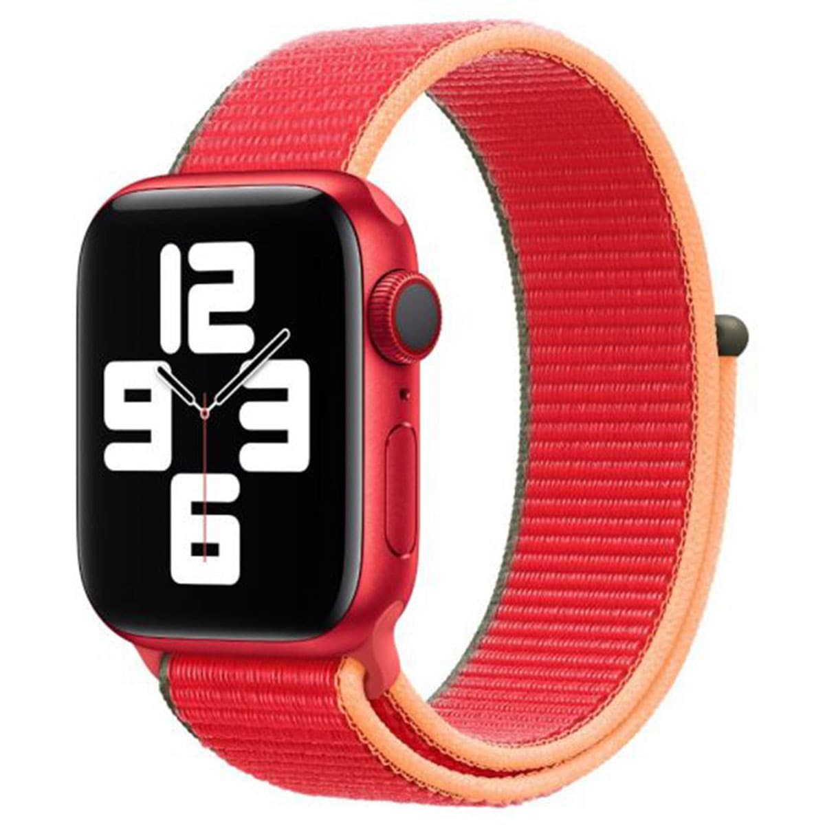 Оригинална текстилна каишка за Apple Watch 38мм, 40мм, 41мм, 42мм (2024) - Apple Product Red Sport Loop (червен)