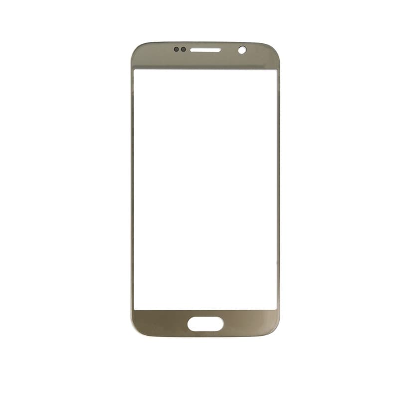 Резервно външно стъкло за Samsung Galaxy S6 - OEM Display Glass (златист)