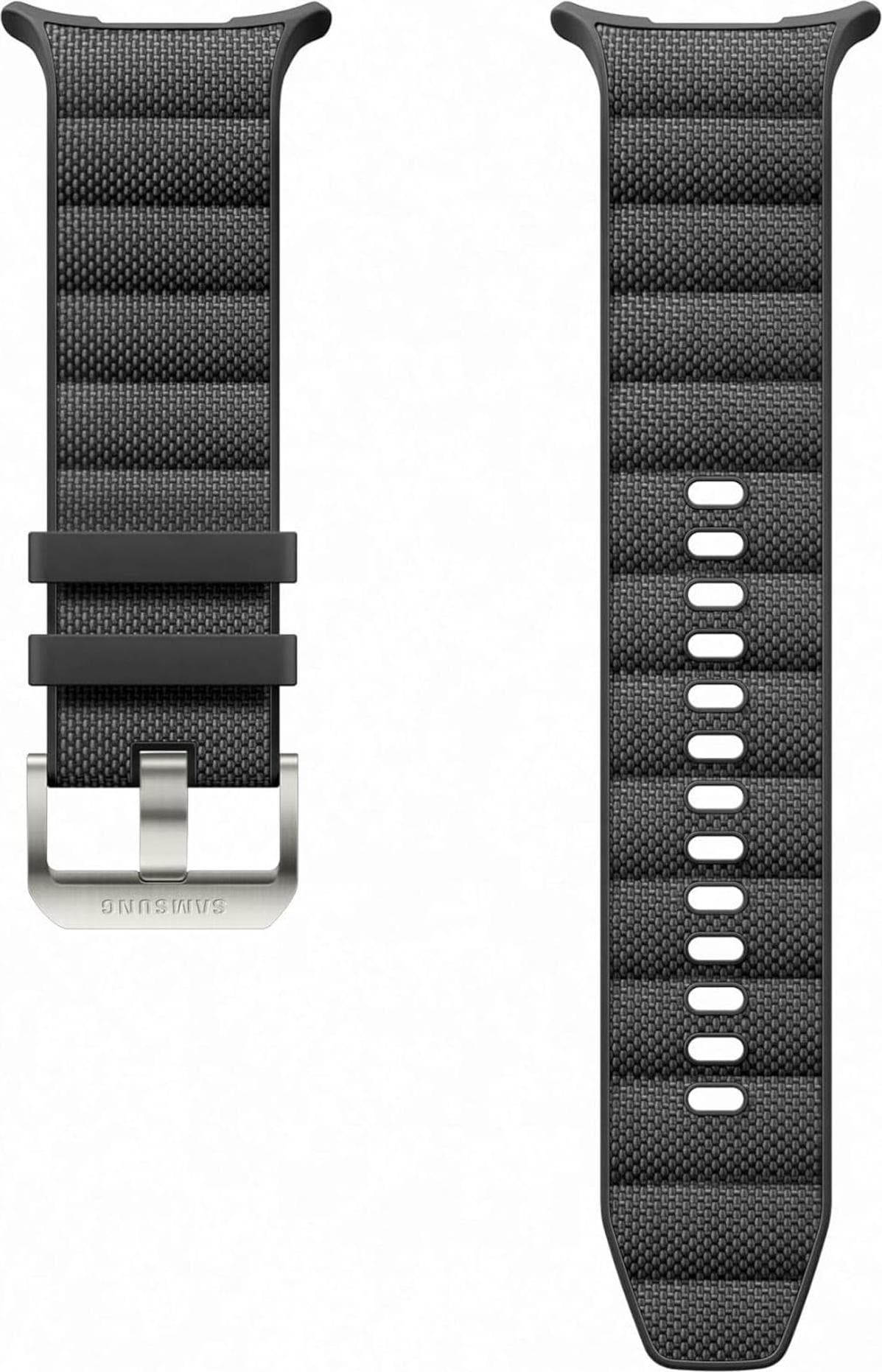 Оригинална хибридна каишка за Samsung Galaxy Watch Ultra - Samsung Galaxy Watch Ultra PeakForm Band ET-SBL70MB (тъмносив)