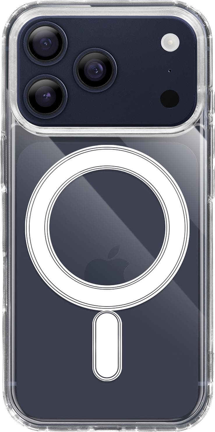 Хибриден удароустойчив кейс с MagSafe за iPhone 17 Pro - Tactical MagForce Hybrid Cover (прозрачен)