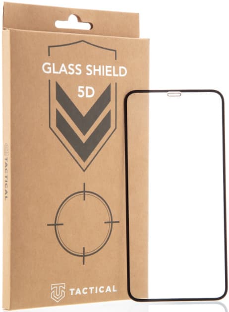 Стъклено защитно покритие за целия дисплей на на Samsung Galaxy A23 5G - Tactical Glass Shield 5D (прозрачен-черен)