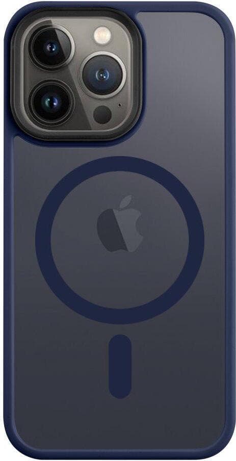 Хибриден удароустойчив кейс с MagSafe за iPhone 13 Pro - Tactical MagForce Hyperstealth Cover (тъмносин)