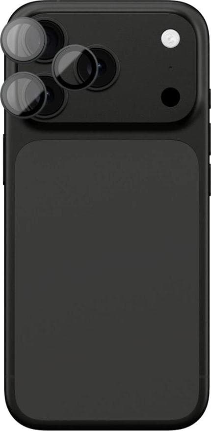 Предпазни сапфирени лещи за камерата на iPhone 17 Pro, iPhone 17 Pro Max - AmazingThing Titan Lens Sapphire Camera Lens Protector (тъмносив)