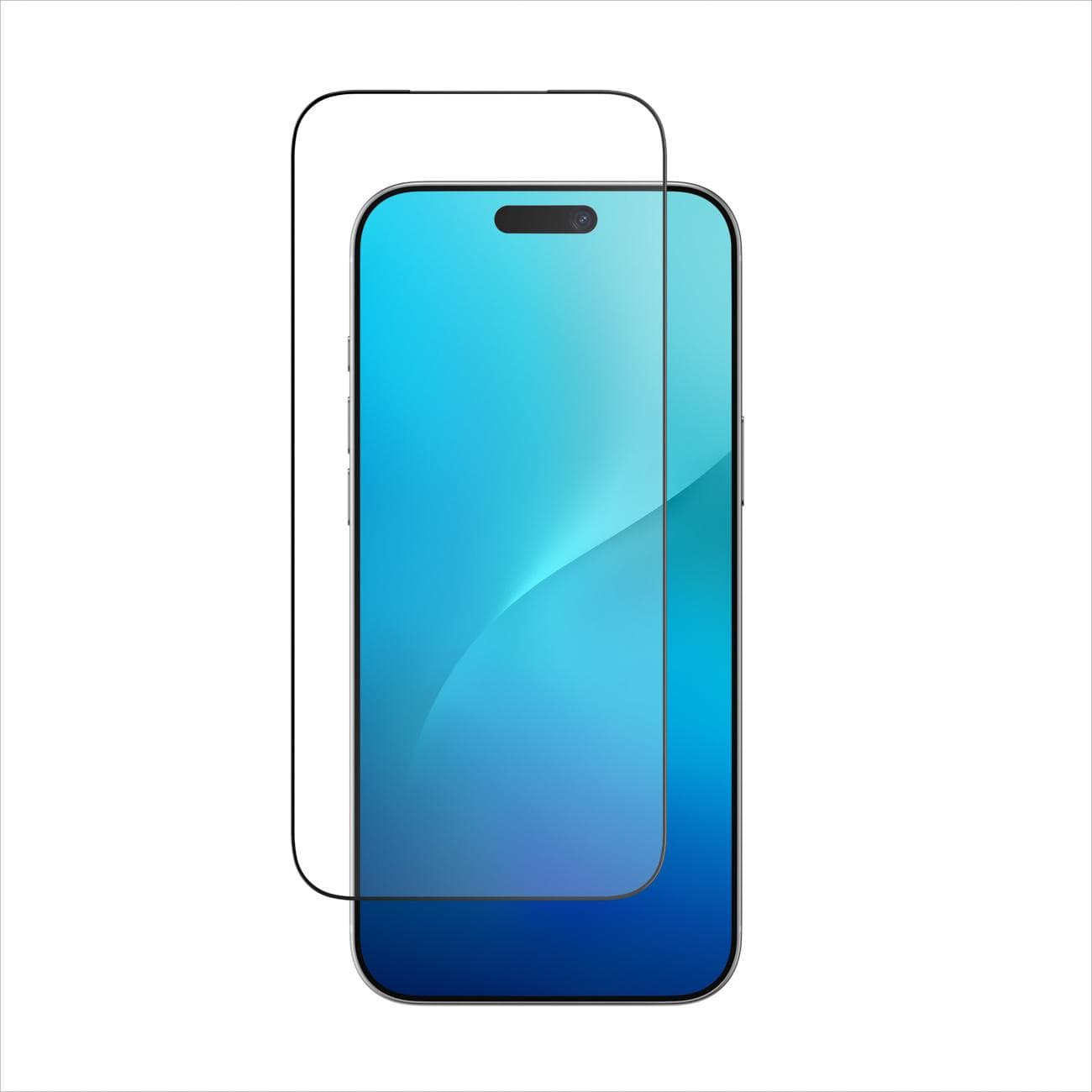 2 броя калени стъклени защитни покрития за дисплея на iPhone 17 Pro Max - AmazingThing Radix Full Tempered Glass Set (черен-прозрачен)