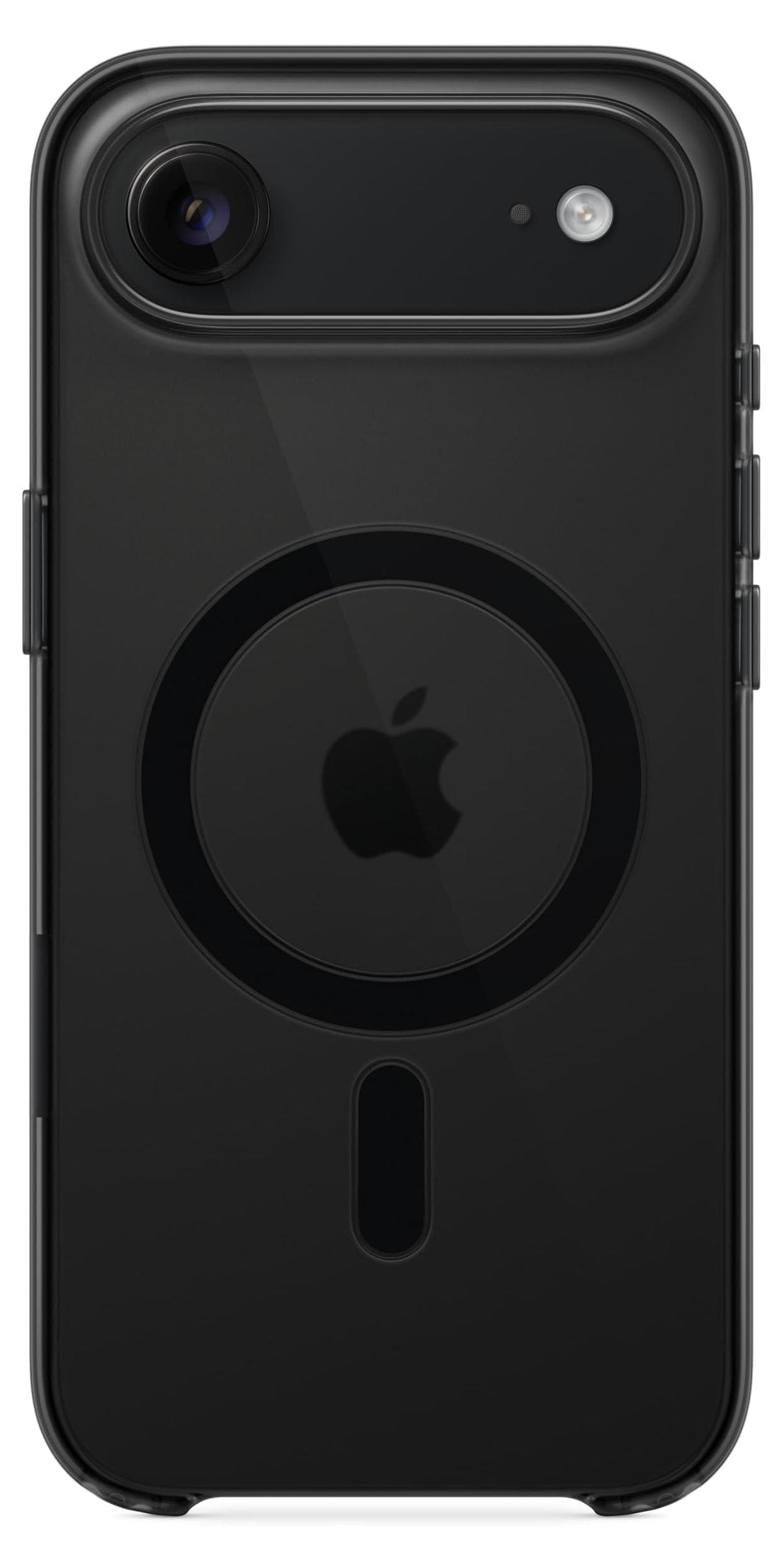 Оригинален кейс с MagSafe за iPhone 17 Air - Apple iPhone Clear Case with MagSafe (черен-прозрачен)