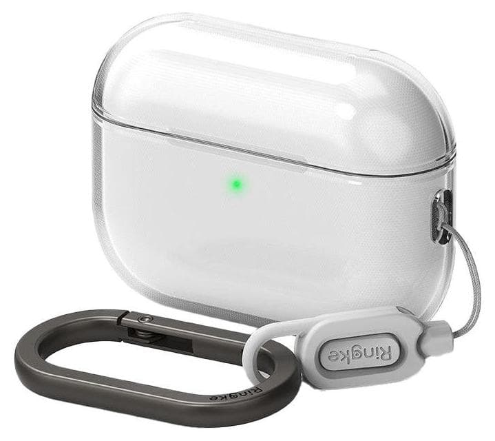 Твърд поликарбонатов кейс за Apple AirPods Pro 3 - Ringke Protection Air Hang Case (прозрачен)