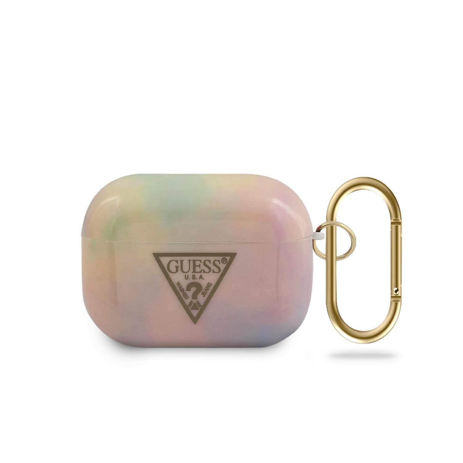 Защитен калъф Guess Tie & Dye Collection No.1 за Apple Airpods Pro, розов