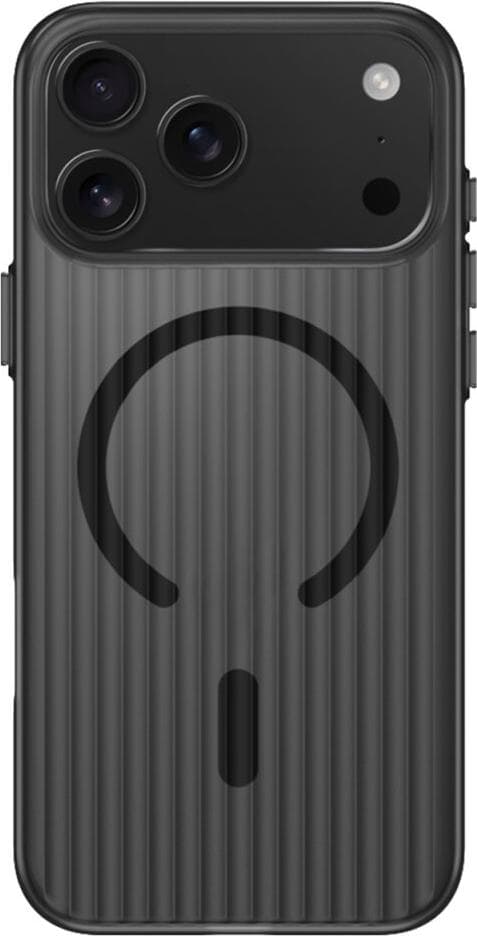 Поликарбонатов кейс с MagSafe за iPhone 17 Pro - 4smarts Aero Magnetic Design Case (черен)