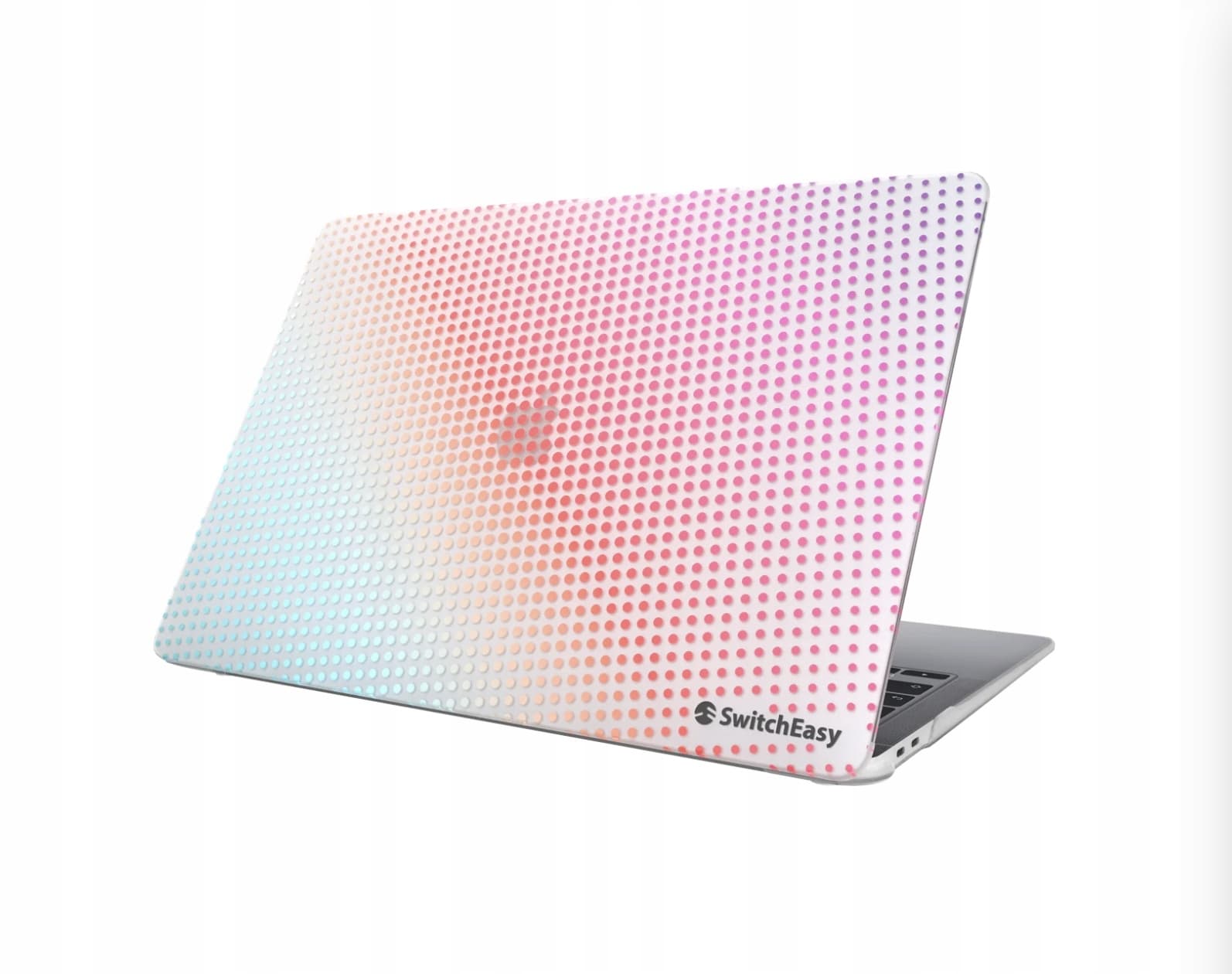Предпазен поликарбонатов кейс за MacBook Pro 16 M1 (2021), MacBook Pro 16 M2 (2023) - SwitchEasy Dots Case (шарен)