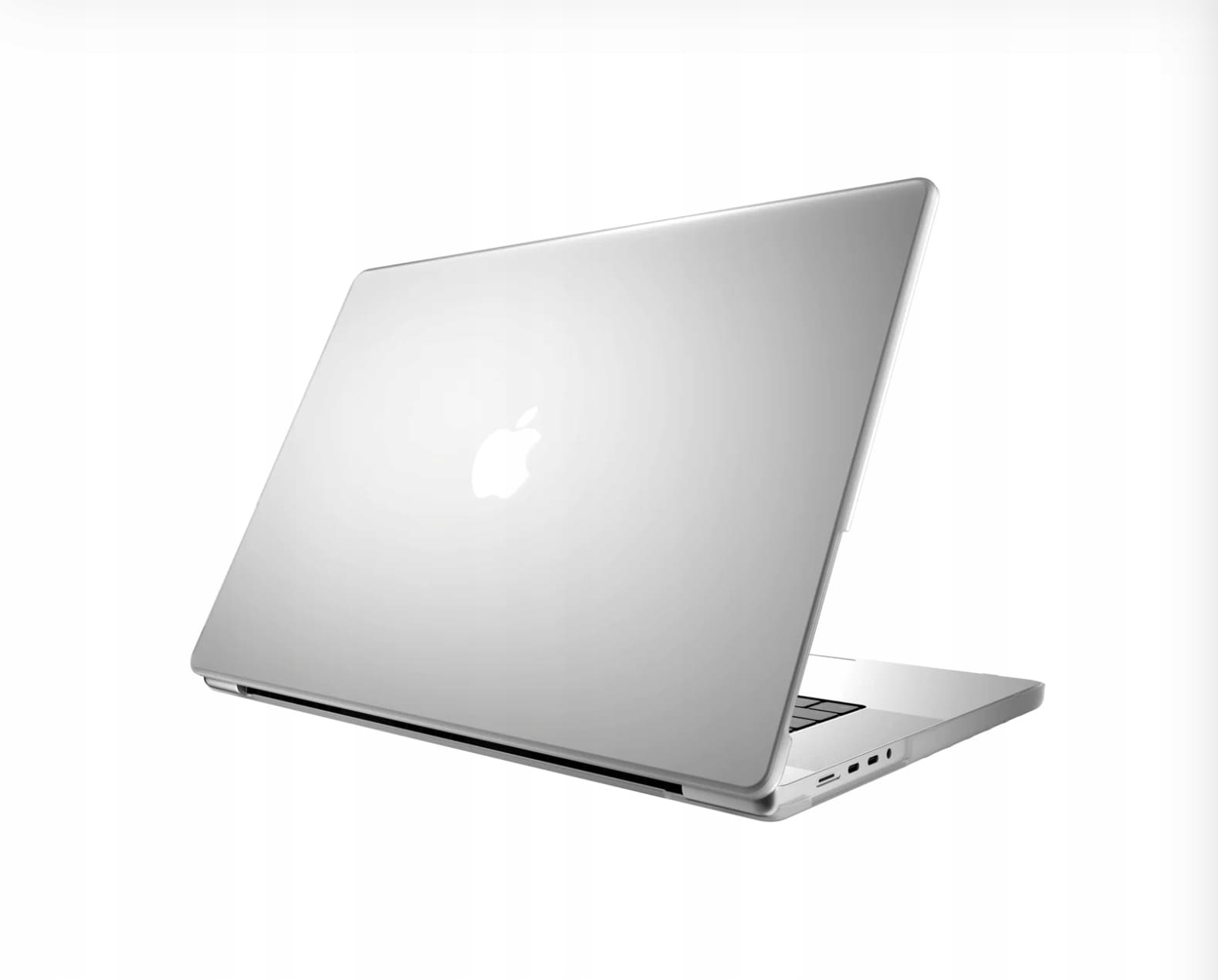 Предпазен поликарбонатов кейс за MacBook Pro 14 M1 (2021), MacBook Pro 14 M2 (2023) - SwitchEasy Nude Case (прозрачен)
