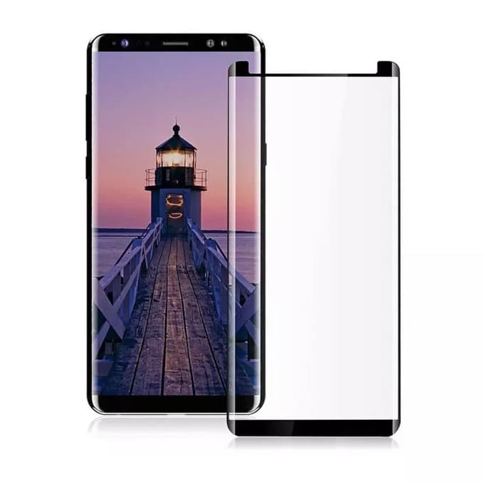 Протектор от закалено стъкло /Tempered Glass/ за Samsung Galaxy S9 Plus, Full glue, 0.3mm, Черен