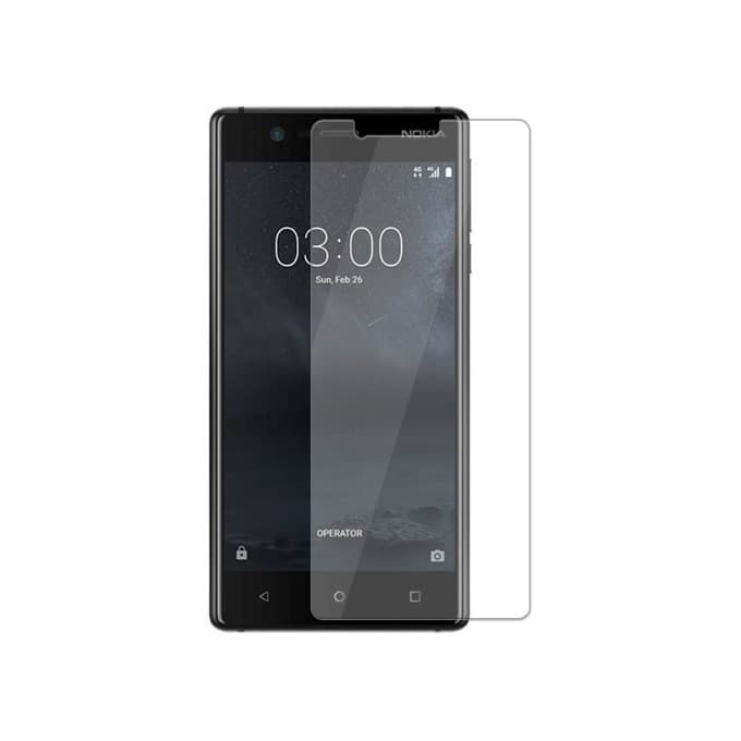 Протектор от закалено стъкло /Tempered Glass/ DeTech за Nokia 3.1 Plus, 0.3mm