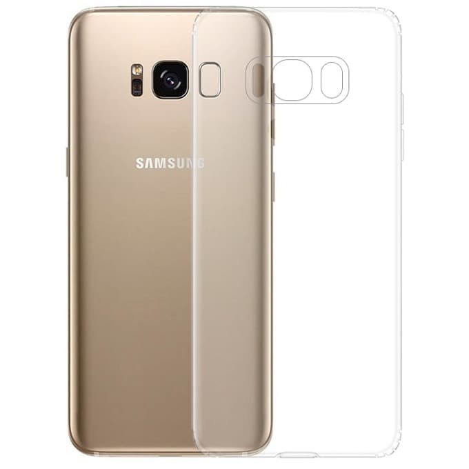 Калъф за Samsung Galaxy S8 Plus, силиконов гръб, силикон, прозрачен