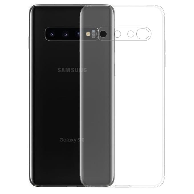 Калъф за Samsung Galaxy S10 Plus, силиконов гръб, силикон, прозрачен