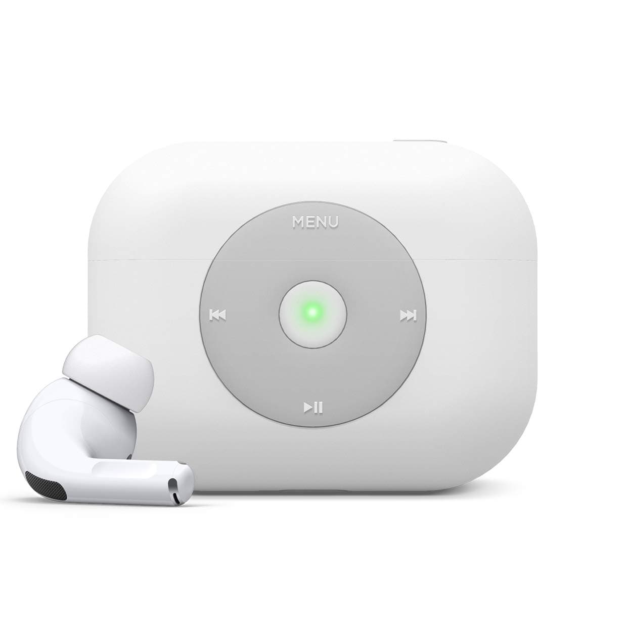 Защитен калъф Elago Retro AW6 за Apple Airpods Pro, бял