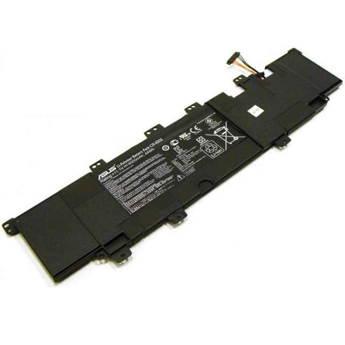 Батерия (оригинална) за лаптоп Asus, съвместима с VivoBook S500 Series, 11.1V, 3900mAh