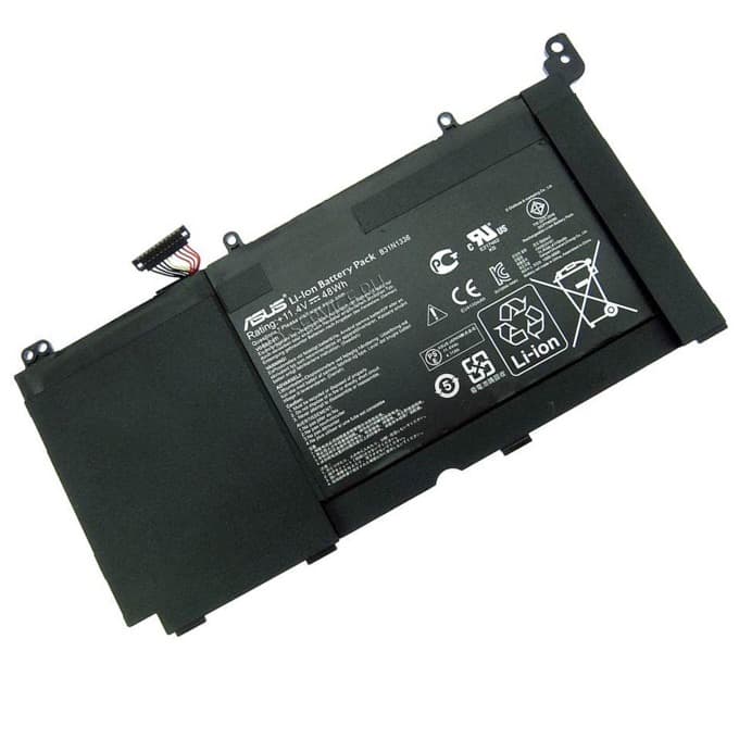 Батерия (оригинална) за лаптоп Asus, съвместима с K551LA Serie/R553L series, 11.4V, 4200mAh