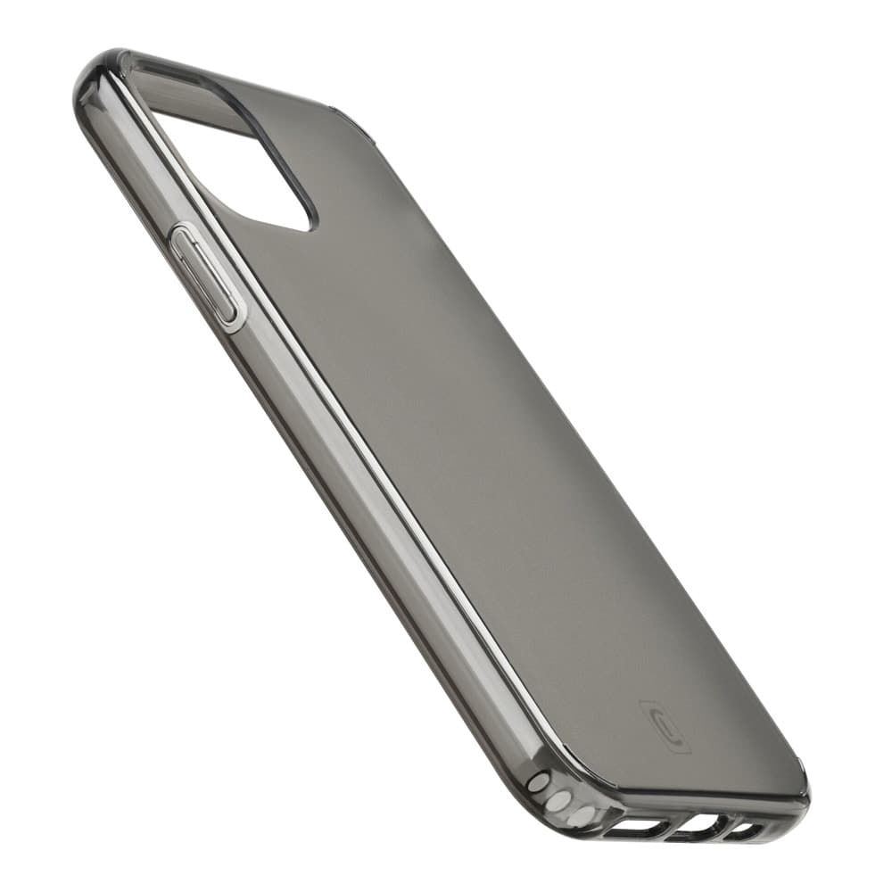 Калъф за Apple iPhone 12 mini, Cellularline Microban, силиконова рамка, антибактериална технология, черен