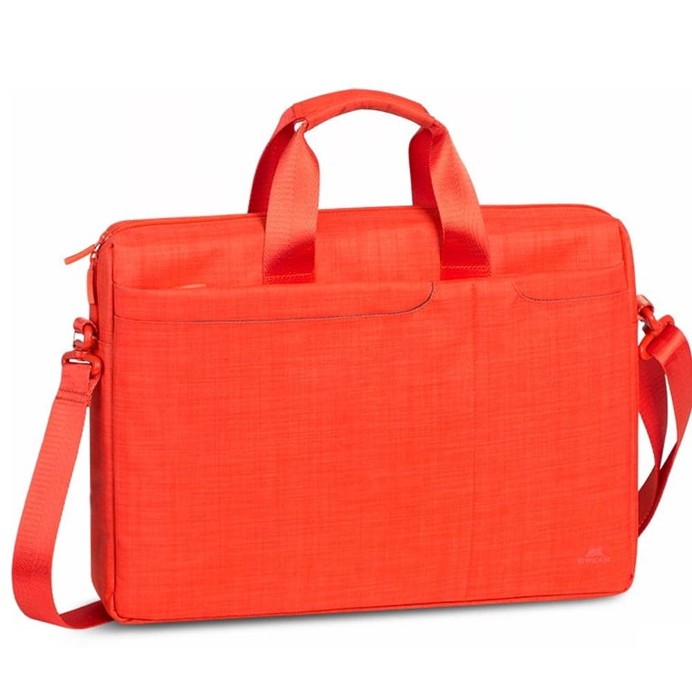 Чанта за лаптоп Rivacase 8335 Orange, до 15.6" (39.60cm), полиестер, оранжева