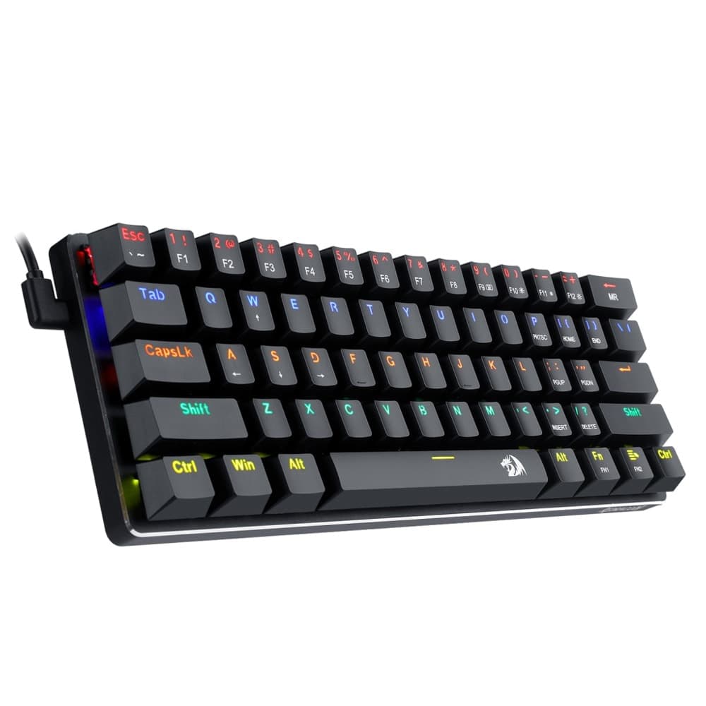 Клавиатура Redragon Jax K613-KB, механична, подсветка, Anti-Ghosting, USB Type-C, черна