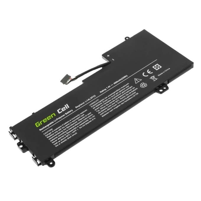 Батерия (заместител) за лаптоп Lenovo Ideapad 500S-13ISK 510S-13ISK 510S-13IKB E31-80 L14L2P22, 7.6V, 34Wh - 35Wh