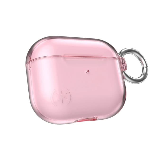 Защитен калъф Speck Presidio Clear Icy Pink за Apple Airpods 3, прозрачно-розов