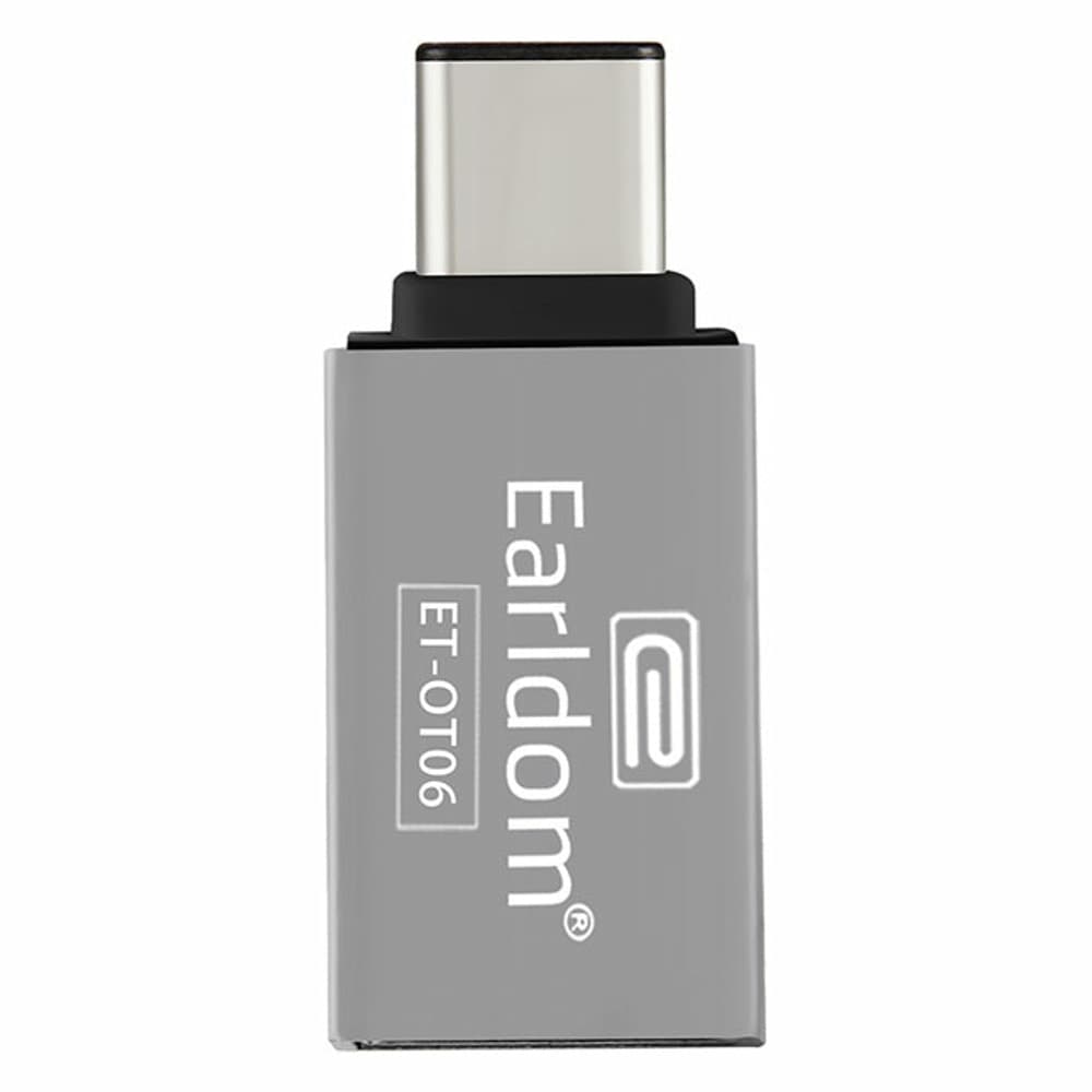 Преходник Earldom ET-OT06, USB(ж) към USB Type-C(м), различни цветове