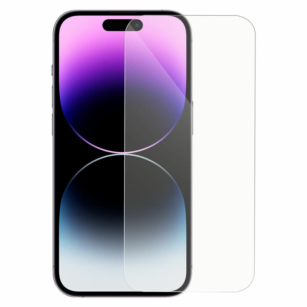 Протектор от закалено стъкло /Tempered Glass/ DeTech 2.5D, 0.3mm, за Apple iPhone 14 Plus