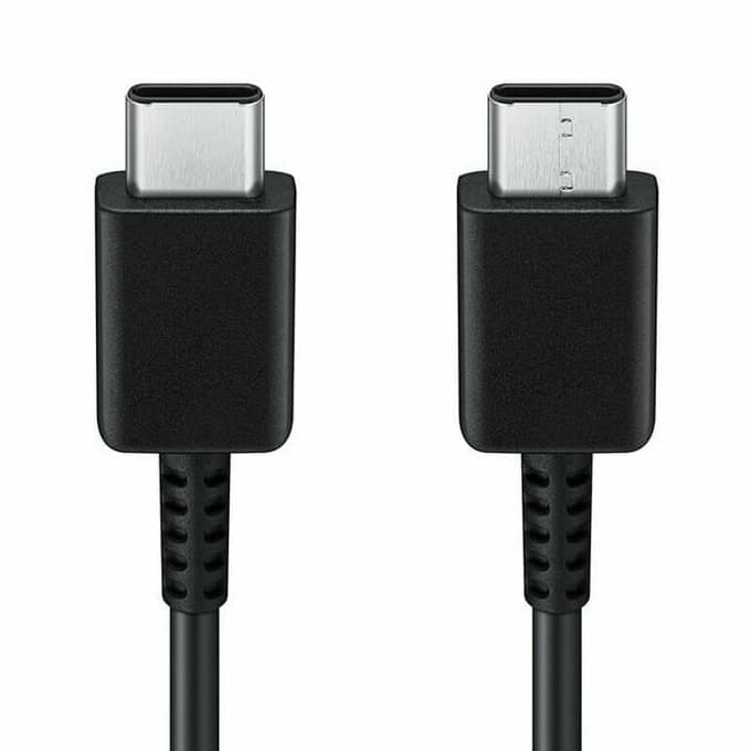 Кабел Samsung EP-DG977BBE, от USB C(м) към USB C(м), 1m, черен, bulk