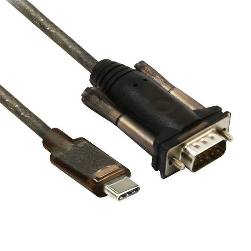 Кабел ACT AC6002, USB C(м) към RS232(м), 1.5m, черен