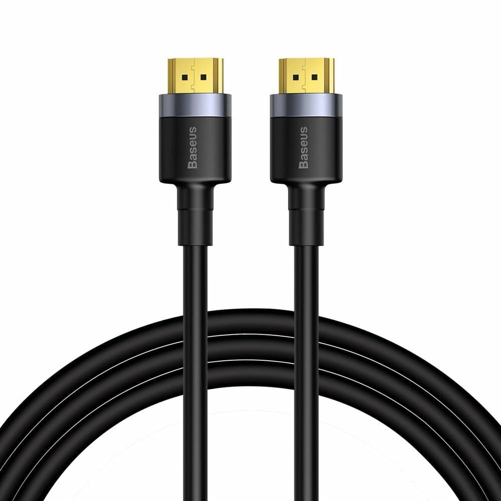 Кабел Baseus Cafule (CADKLF-H01), от HDMI(м) към HDMI(м), 5m, черен, 4K@60Hz, 18Gbps