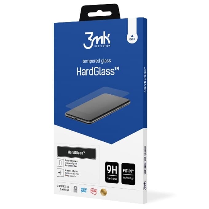 Протектор от закалено стъкло /Tempered Glass/ 3MK HardGlass за Apple iPhone 14 Pro Max, 9H твърдост