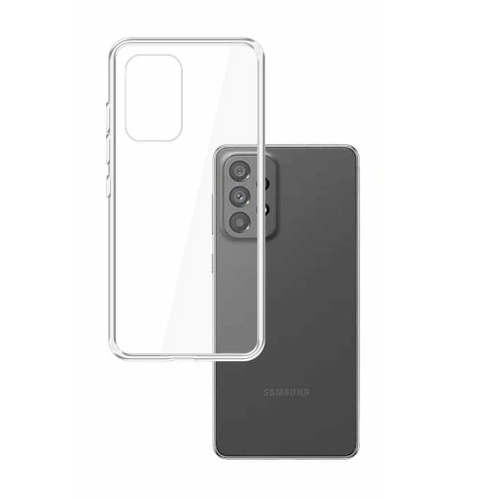 Калъф за Samsung Galaxy A23 5G, термополиуретанов, 3MK Clear Case, удароустойчив, прозрачен