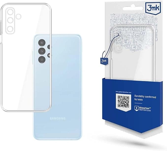 Калъф за Samsung Galaxy A13 / A13 5G / A04 / A04s, термополиуретанов, 3MK Clear Case, удароустойчив, прозрачен