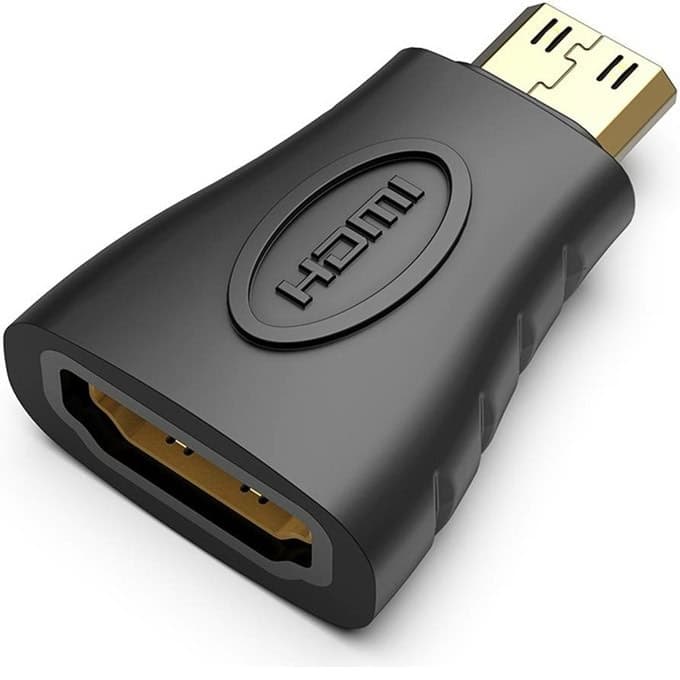 Адаптер Vention AISB0, от HDMI(ж) към mini HDMI(м), черен, 4K@30Hz