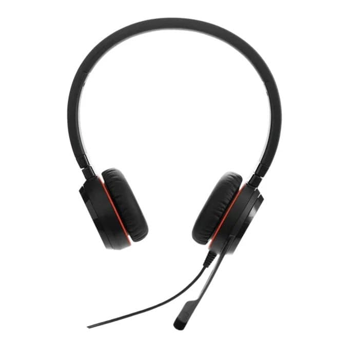 Слушалки Jabra Evolve 30 II UC Stereo 5399-829-369, USB, Jack 3.5mm, шумопремахващ микрофон, Hi-fi/DSP, UC сертифицирани, черни
