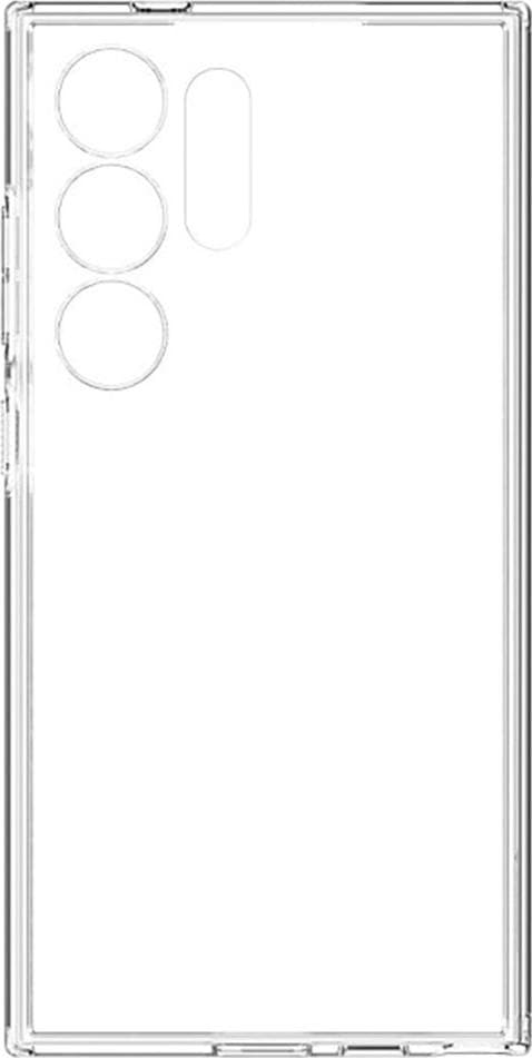 Тънък силиконов (TPU) калъф за Samsung Galaxy S24 Ultra (прозрачен) - Spigen Liquid Crystal Case