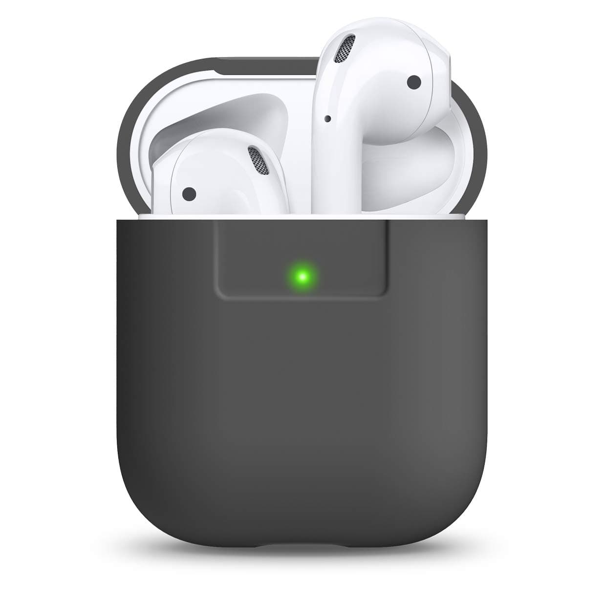 Защитен калъф Elago Silicone Case за Apple Airpods, тъмносив