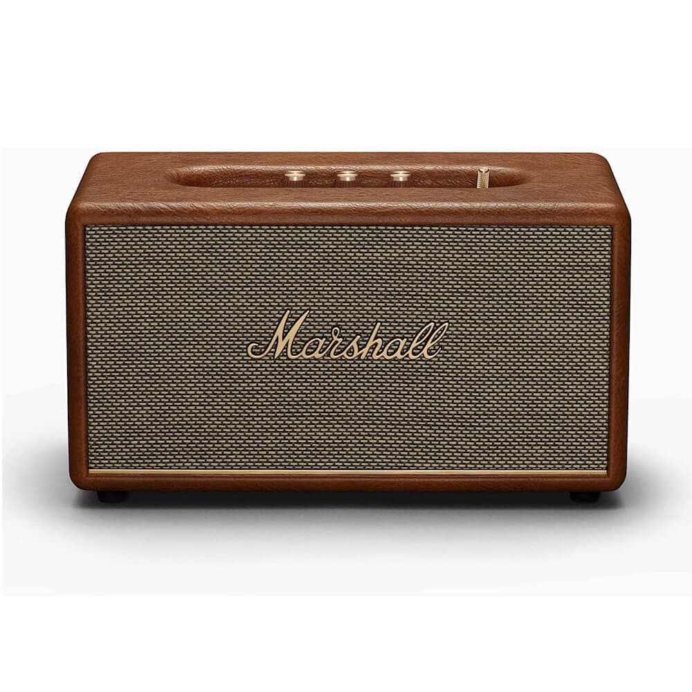 Безжичен аудиофилски спийкър за мобилни устройства с Bluetooth и 3.5 mm изход - Marshall Stanmore III (кафяв)