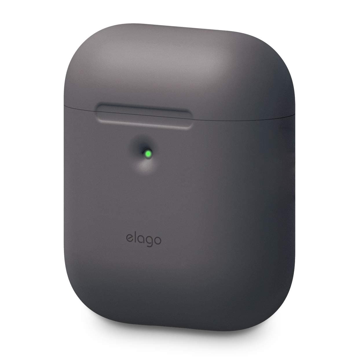 Защитен калъф Elago Airpods Silicone Case, за Apple Airpods 2, силиконов, тъмносив