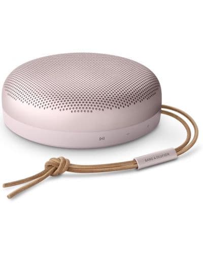 Уникална портативна аудиофилска безжична система за мобилни устройства - Bang & Olufsen Beosound A1 2nd Gen (розов)