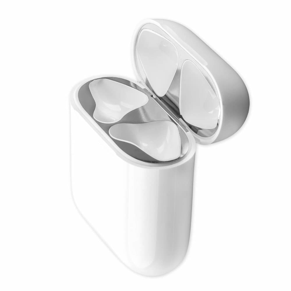 Предпазители 4smarts Dust Protector Foil, за Apple Airpods/Airpods 2, метално, сребристи