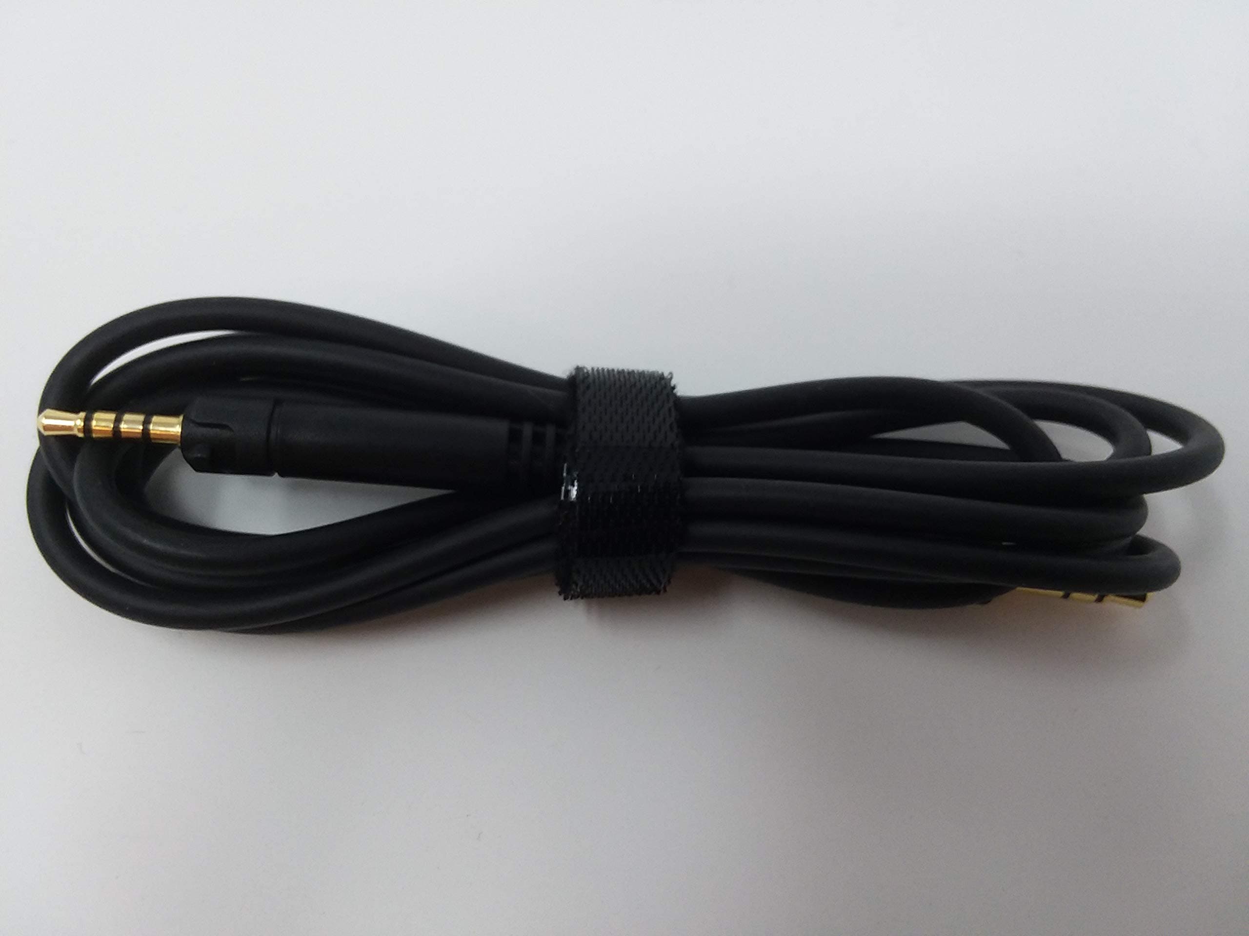 Резервен кабел за слушалки Sennheiser НD 518, НD 558, НD 559, НD 569, НD 579, НD 598, НD 599, НD 560S, 1.2m, черен
