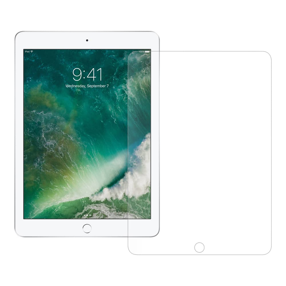 Калено стъклено защитно покритие за дисплея на iPad 6 (2018), iPad 5 (2017) - Eiger Tempered Glass Protector 2.5D (прозрачен)