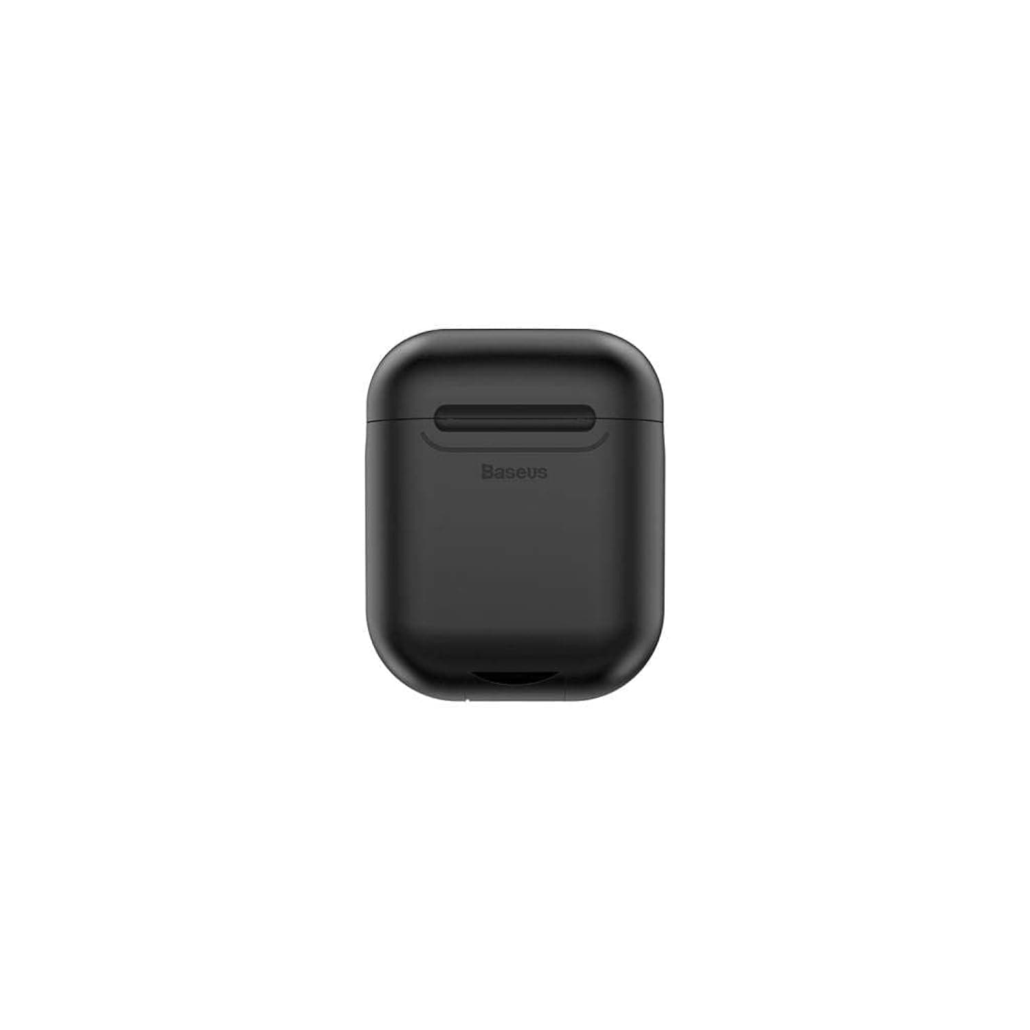 Защитен калъф Baseus Airpods Silicone Wireless Case (WIAPPOD-01), за Apple Airpods 2, силиконов, възможност за безжично зареждане, черен